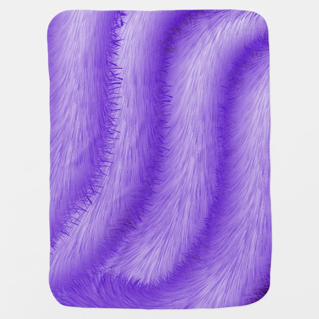 purple Baby Blanket (Front)