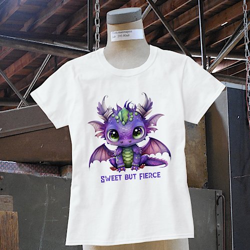 Purple Baby Dragon T_Shirt