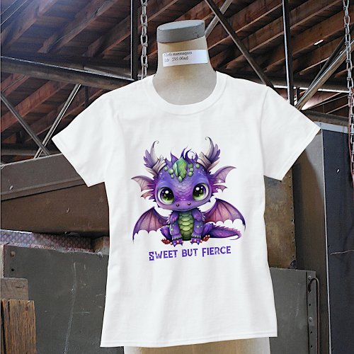 Purple Baby Dragon T_Shirt