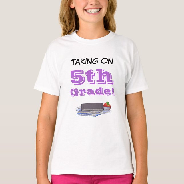 Purple Back to School  T-Shirt (Creator Uploaded)