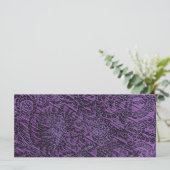 Purple Background Book Mark (Standing Front)
