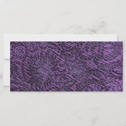 Purple Background Book Mark (Front)