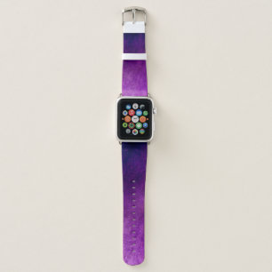 Purple background grunge texture apple watch band