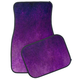 Purple background grunge texture car floor mat
