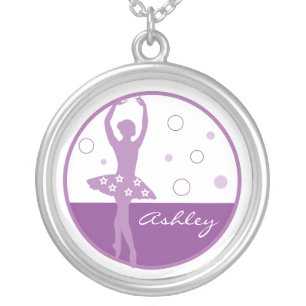 Purple Ballerina Necklace