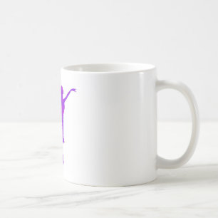 Purple Ballet Dancer New Year Wishes  Mug