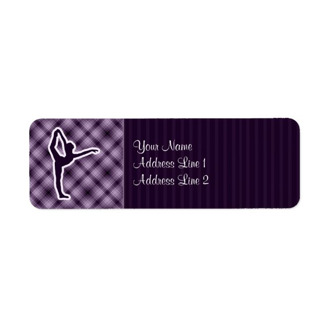 Purple Ballet Label (Front)
