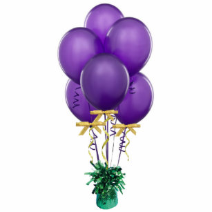 Purple Balloons Sculpture