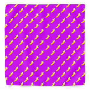 Purple Banana Bandana