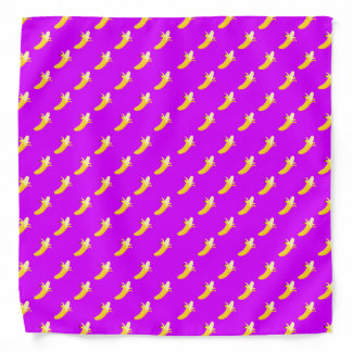 Purple Banana Bandana
