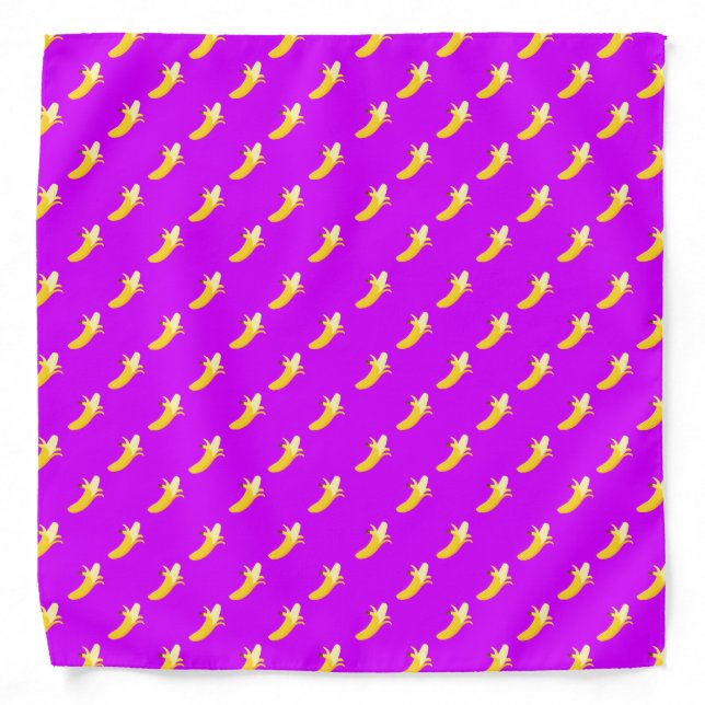 Purple Banana Bandana (Front)