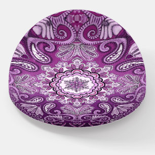 Purple Bandana Pattern Modern Country Paperweight