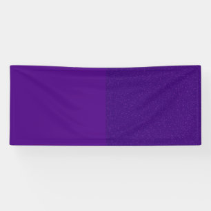 Purple Banner with Right Glitter Accent (Custom)