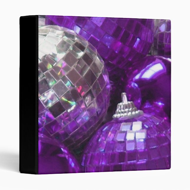 Purple Baubles binder black (Front/Spine)