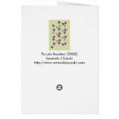 Purple Baubles Cards (Back)