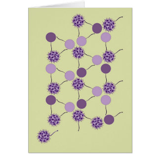 Purple Baubles Cards