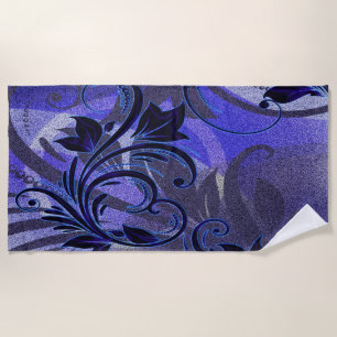 Purple Beach Towel