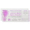 purple beach wedding tickets -boarding pass