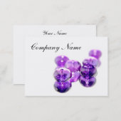 Purple Bead business cards (Front/Back)