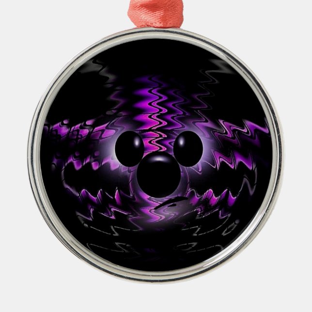 Purple Bear Ornament (Front)
