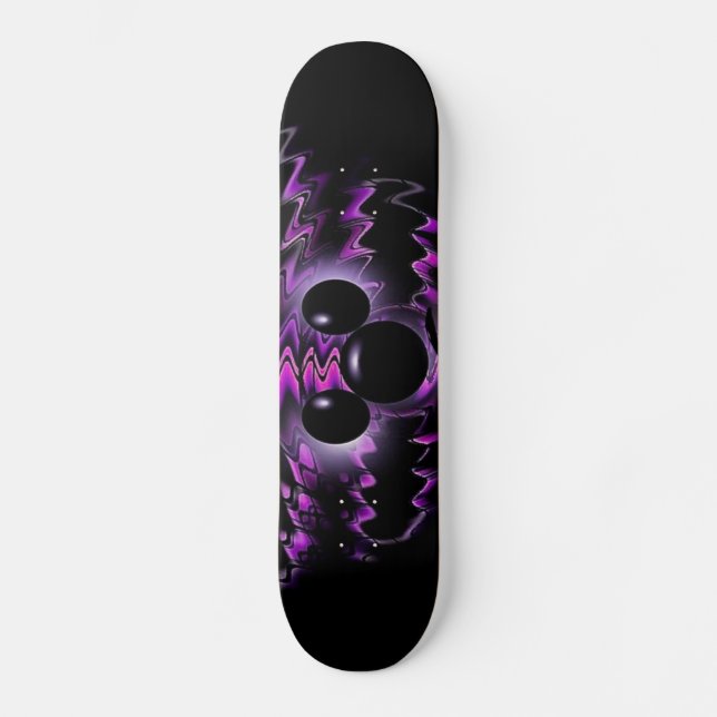 Purple Bear Skateboard Deck (Front)