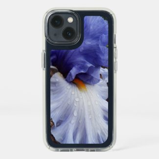 Purple Bearded Iris Floral Speck iPhone Case