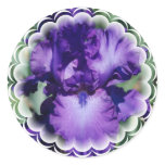 Purple Bearded Iris Sticker