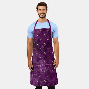 Purple Bee Series Design 18  Apron