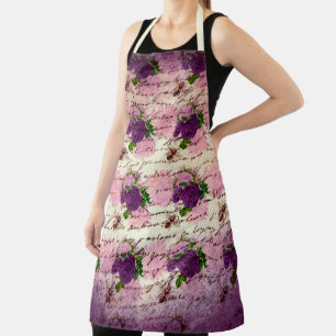 Purple Bee Series Design 4 Apron