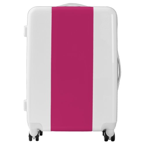 Purple Beetroot Solid Color Hot Pink Fuchsia Luggage