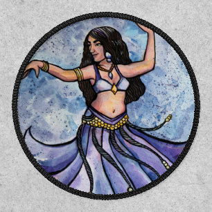 Purple Belly Dancer Patch