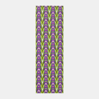 Purple Berries Abstract Nature Art Pattern Runner