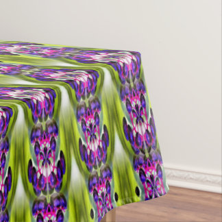 Purple Berries Abstract Nature Tablecloth