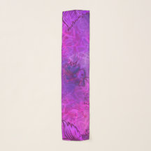 Purple Betta Fish Scarf