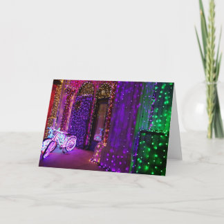 Purple Bikes Holiday Card