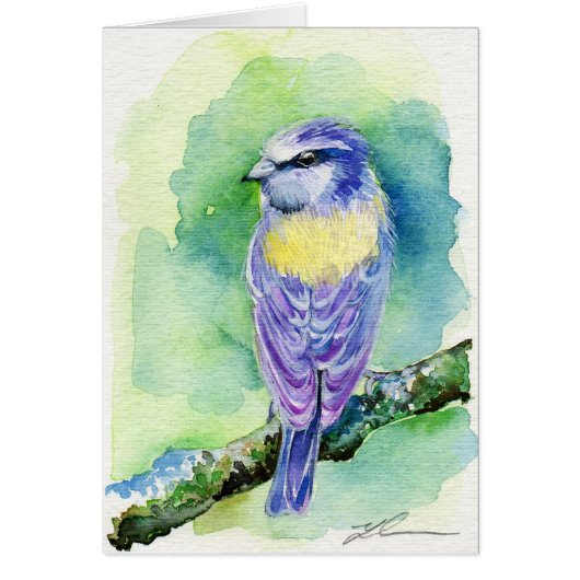 Purple Bird Cards (Front)