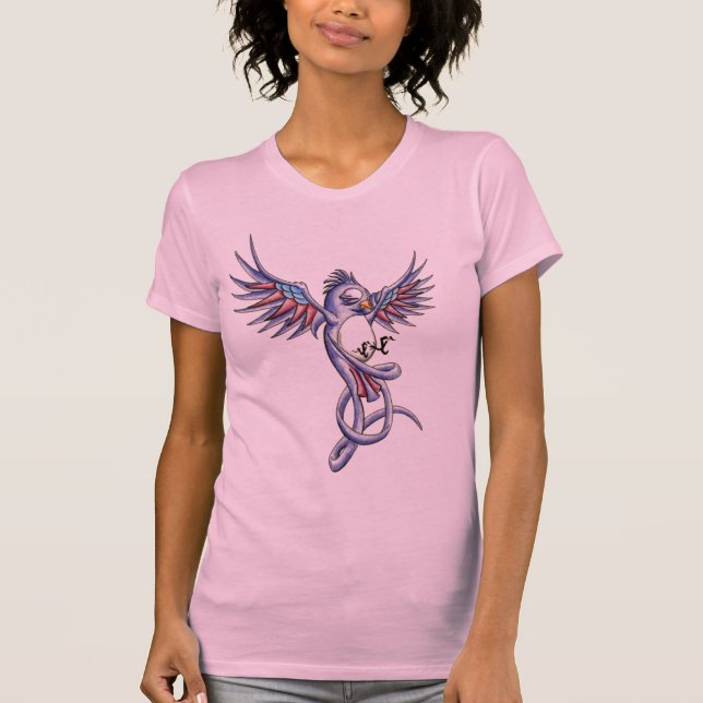 Purple Bird T-Shirt (Front)