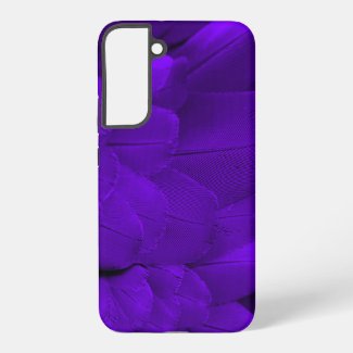 Purple bird wing feathers pattern