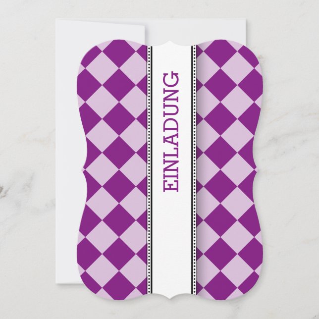 Purple black and white (Front)