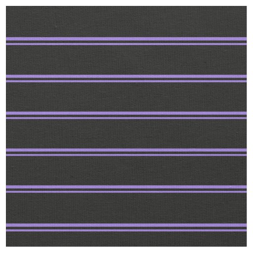 Purple & Black Colored Stripes/Lines Pattern Fabric