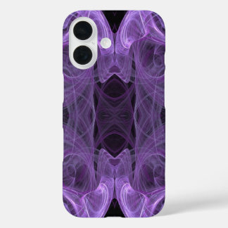 Purple & Black Fractal -adjusts for all cases