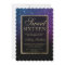 Purple black glitter gold elegant chic Sweet 16