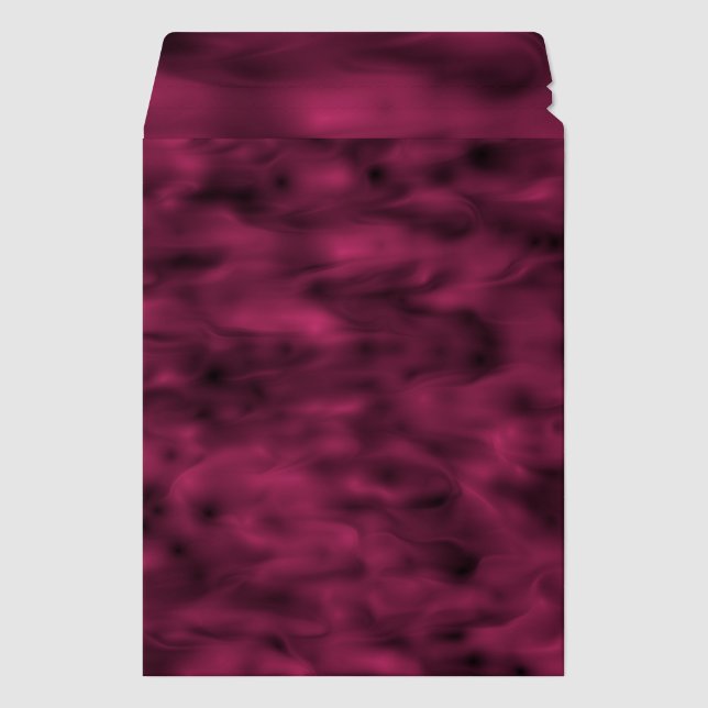 Purple Black Marbling Pattern Envelope Mailers (Front)