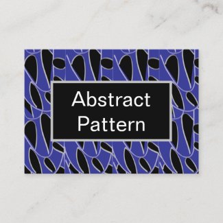 Purple Black Modern Abstract Pattern