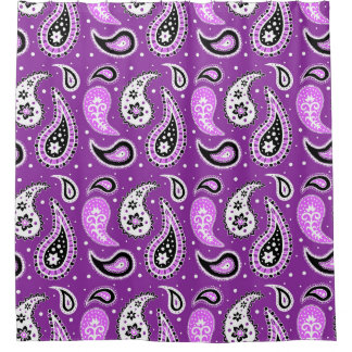 Purple Paisley Shower Curtains | Zazzle Purple Paisley Shower Curtains | Zazzle