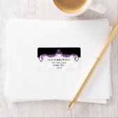 purple black return address label (Insitu)