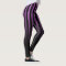 Purple Black Stripe Fade To Black