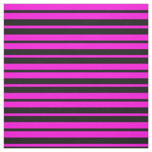 Purple Black Stripes Pattern Design Fabric