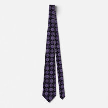 Purple & Black Tatreez Henna Thobe Pattern