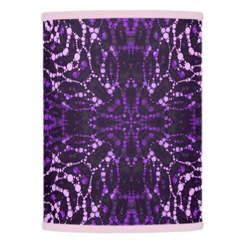 Purple Bling Abstract Lamp Shade by TeensEyeCandy at Zazzle